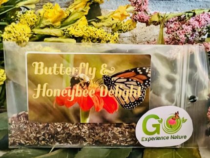 Butterfly & Honeybee Delight tea bag.