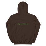 Brown hoodie with GoExperienceNature.com logo.